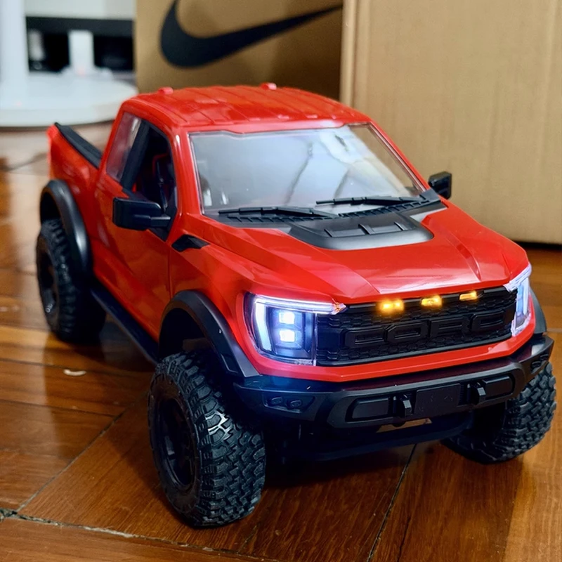 Hongxing Raptor F150 1/12 scale pickup truck remote control Crawler full-size 4WD off-road climbing vehicle F-150 RC boy toy
Hongxing Raptor F150 1/12 scale pickup truck remote control Crawler full-size 4WD off-road climbing vehicle F-150 RC boy toy