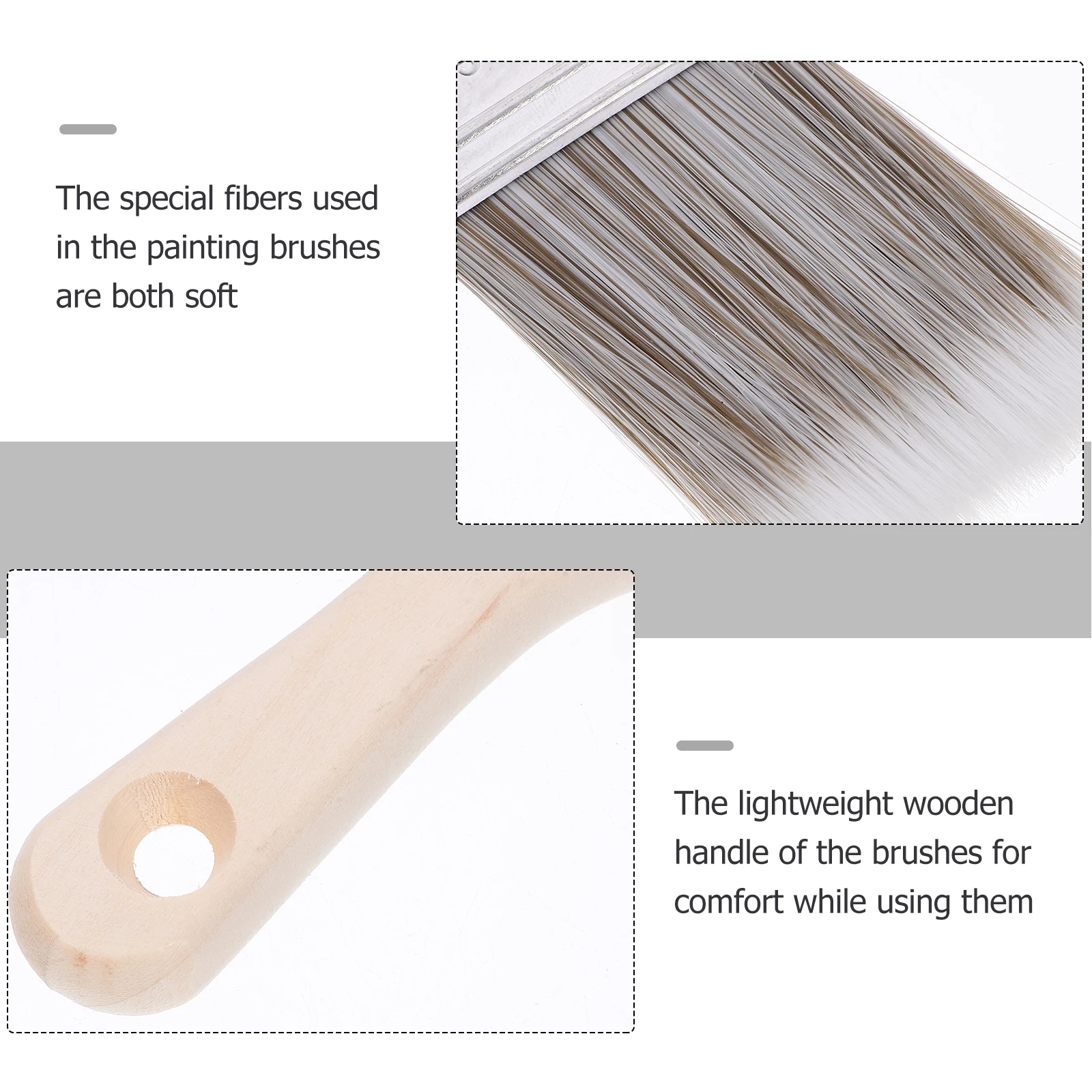 5pcs BBQ Brush Set Wood Handle Paint Brushes Small Nylon Home Decor Cleaning Tools Versatile Surfaces Corner Included
5pcs BBQ Brush Set Wood Handle Paint Brushes Small Nylon Home Decor Cleaning Tools Versatile Surfaces Corner Included