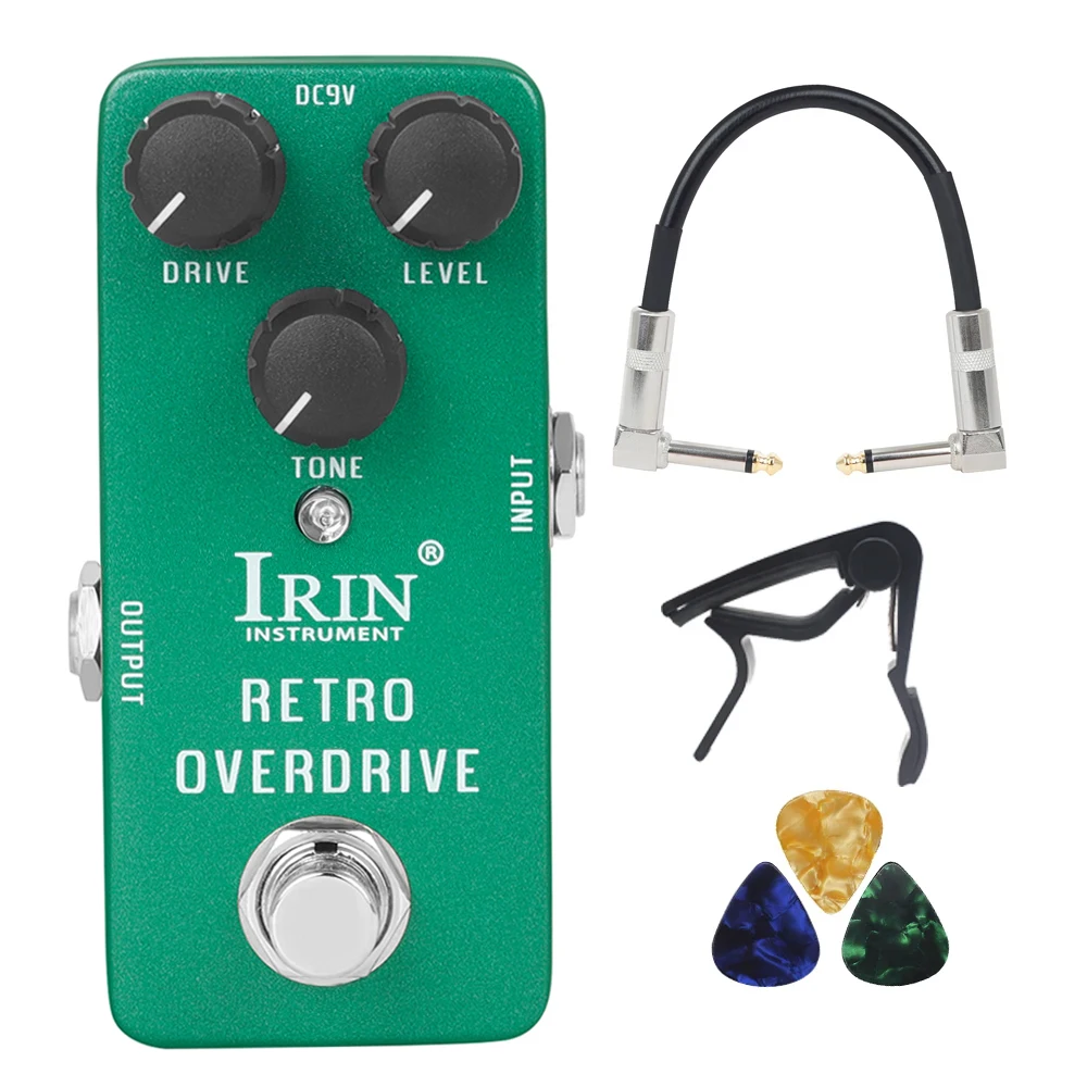 RS-01 Electric Guitar Effect Pedal Retro Overdrive Effect Pedal True Bypass Single Guitar Pedal Guitar Accessories & Parts
RS-01 Electric Guitar Effect Pedal Retro Overdrive Effect Pedal True Bypass Single Guitar Pedal Guitar Accessories & Parts