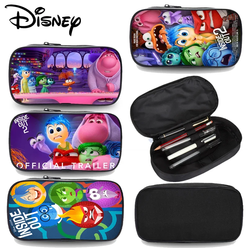 Disney Inside Out 2 Pen Bag Student Cartoon Joy Anger Large Capacity Storage Stationery Bag Pencil Bag Children's Holiday Gifts
Disney Inside Out 2 Pen Bag Student Cartoon Joy Anger Large Capacity Storage Stationery Bag Pencil Bag Children's Holiday Gifts