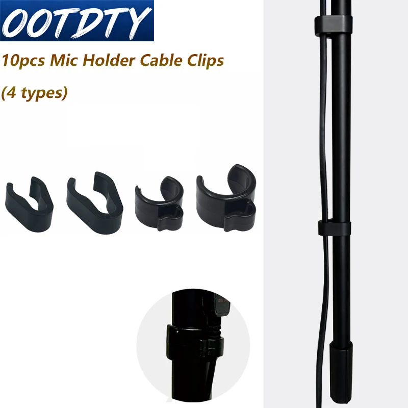10 Units Plastic Mic Cord Holder Grips Sound Cable Clip Buckle For Arranging 15mm 20mm 25mm Round Tubes 40JB
10 Units Plastic Mic Cord Holder Grips Sound Cable Clip Buckle For Arranging 15mm 20mm 25mm Round Tubes 40JB