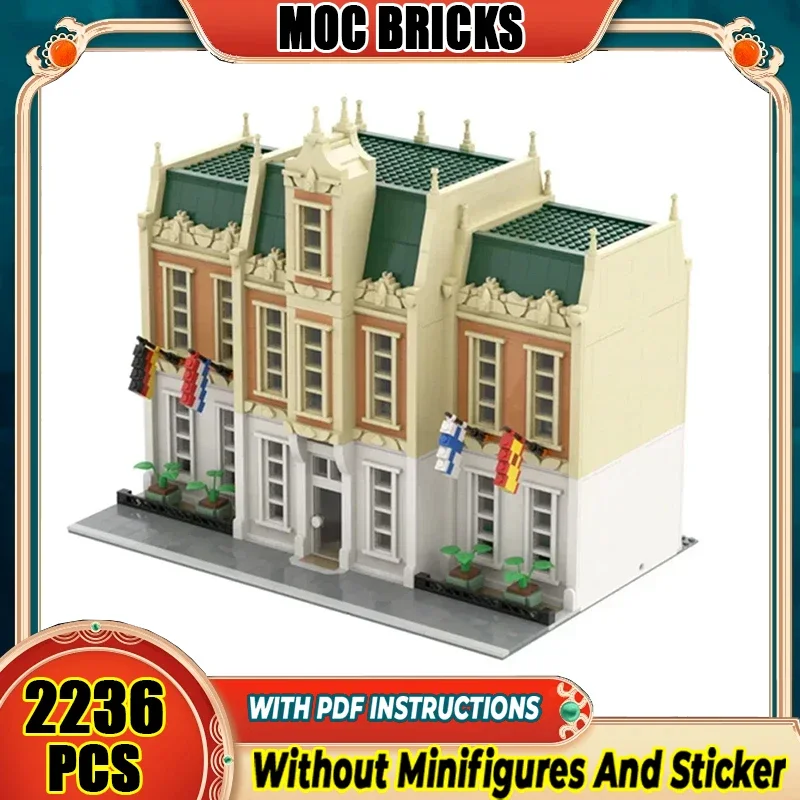 Модель с видом на улицу Moc, строительные кирпичи, зарубежное Министерство, строительные технологии, модульные блоки, подарки, рождественские игрушки, наборы «сделай сам», сборка
Модель с видом на улицу Moc, строительные кирпичи, зарубежное Министерство, строительные технологии, модульные блоки, подарки, рождественские игрушки, наборы «сделай сам», сборка