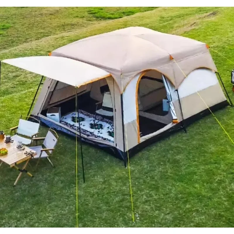 Large outdoor camping tent waterproof outdoor family luxury large camping tent
Large outdoor camping tent waterproof outdoor family luxury large camping tent