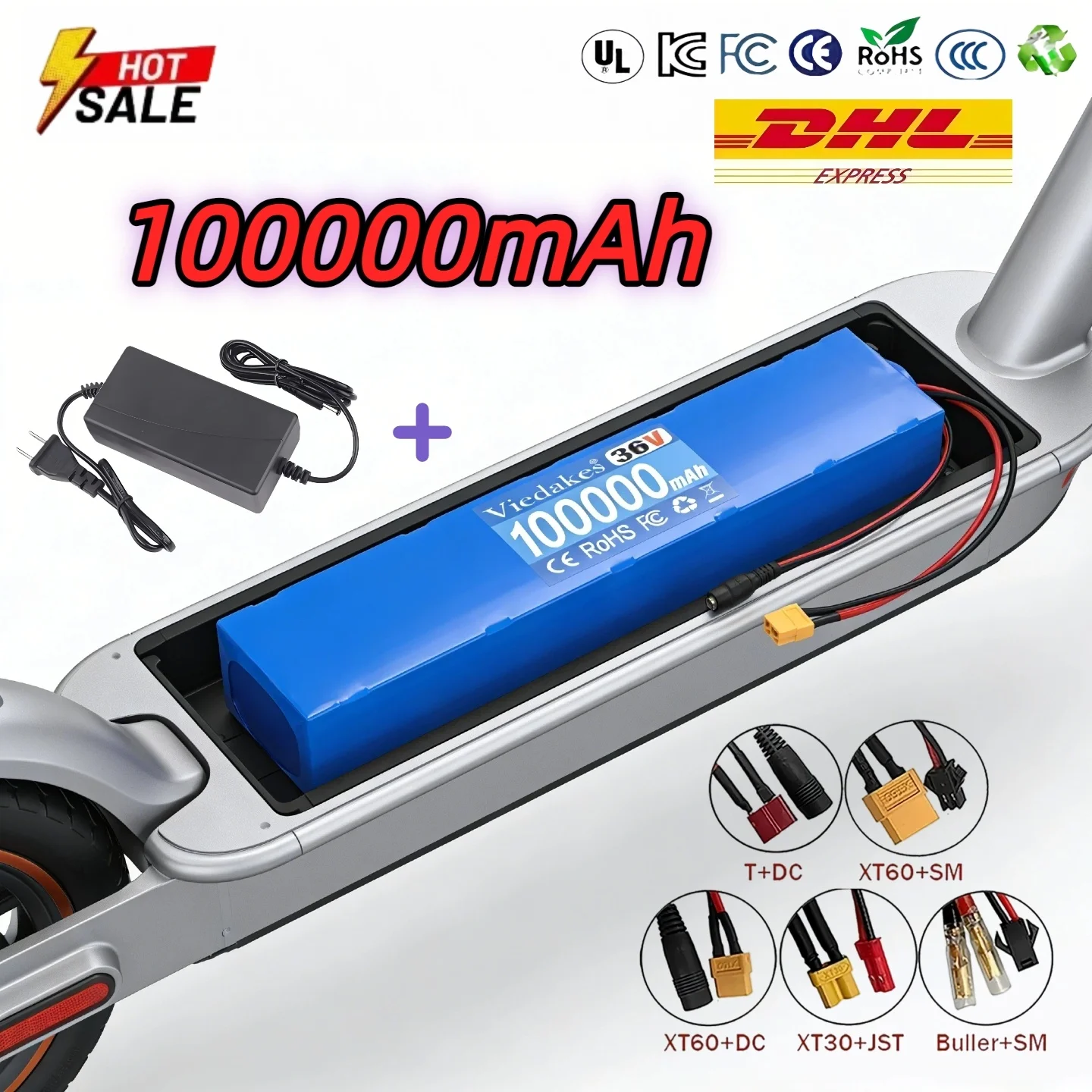 10s3p 36v battery 30ah 18650 Lithium Battery Pack Rechargeable for M365 Electric Scooter Battery with BMS&Charger
10s3p 36v battery 30ah 18650 Lithium Battery Pack Rechargeable for M365 Electric Scooter Battery with BMS&Charger