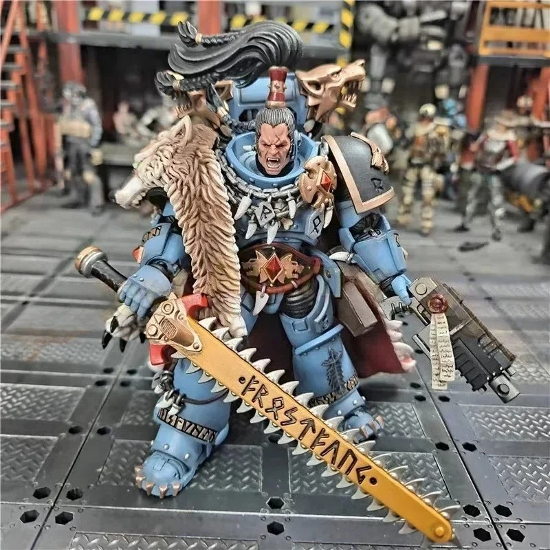 【In Stock】JOYTOY Original 1/18 Action Figure Space Wolf Ragnar Blackmane Anime Series Military Model Toy Gift Collection
【In Stock】JOYTOY Original 1/18 Action Figure Space Wolf Ragnar Blackmane Anime Series Military Model Toy Gift Collection