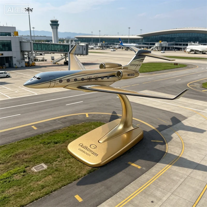 1:200 Scale 16cm G650er Golden Business Aircraft Diecast Alloy Finished Airplane Prototype With Base Collection Display Toys
1:200 Scale 16cm G650er Golden Business Aircraft Diecast Alloy Finished Airplane Prototype With Base Collection Display Toys