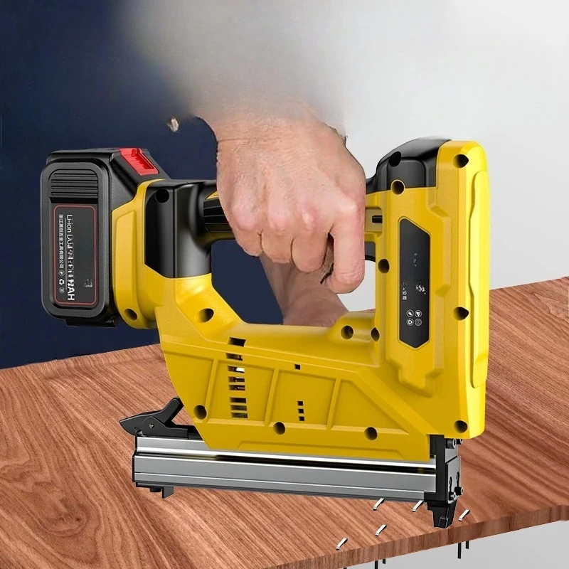 Woodworking/soft package professional grade! Lithium battery code nail gun, 1022J/422J nail fast nailing saves time and effort
Woodworking/soft package professional grade! Lithium battery code nail gun, 1022J/422J nail fast nailing saves time and effort