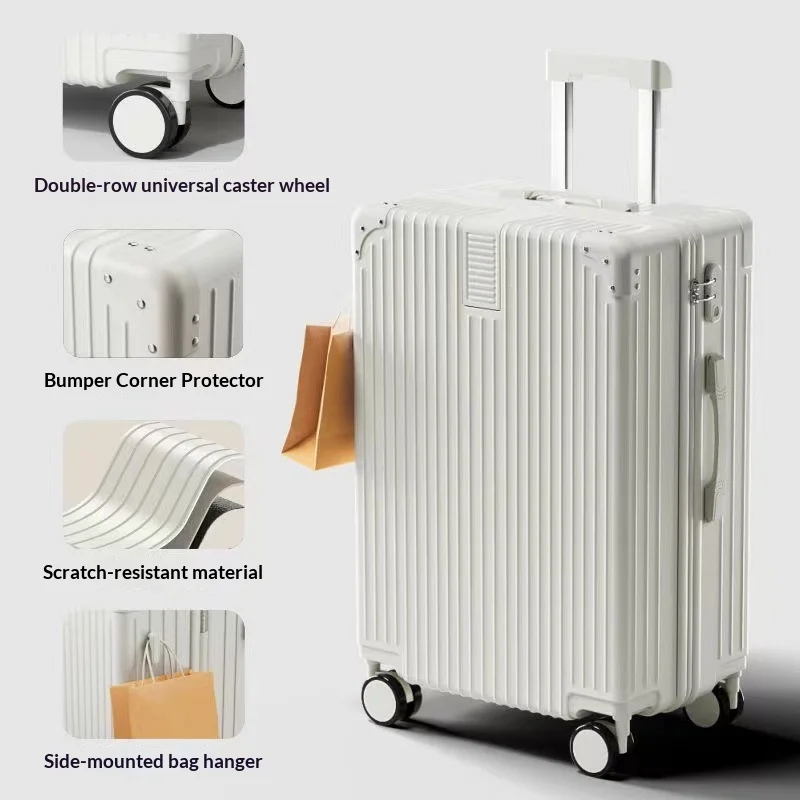 Vintage Hard Shell Luggage Suitcase Spinner Wheels Large Capacity Durable Combination Lock Travel Cabin Size Unisex Suitcases
Vintage Hard Shell Luggage Suitcase Spinner Wheels Large Capacity Durable Combination Lock Travel Cabin Size Unisex Suitcases