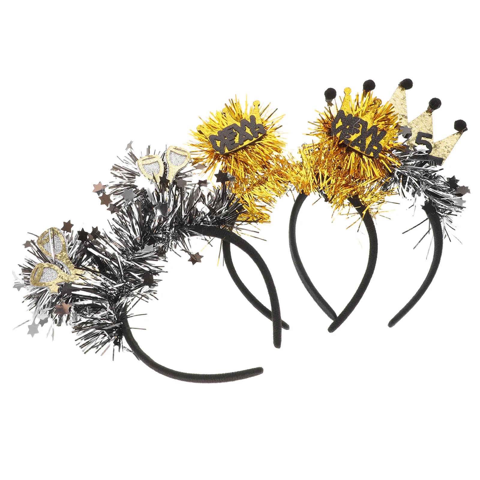 3pcs New Year Hairbands 2026 Sparkly Star Headpiece Crown Sequins New Year Eve Headdress Party Festival Accessories Women
3pcs New Year Hairbands 2026 Sparkly Star Headpiece Crown Sequins New Year Eve Headdress Party Festival Accessories Women
