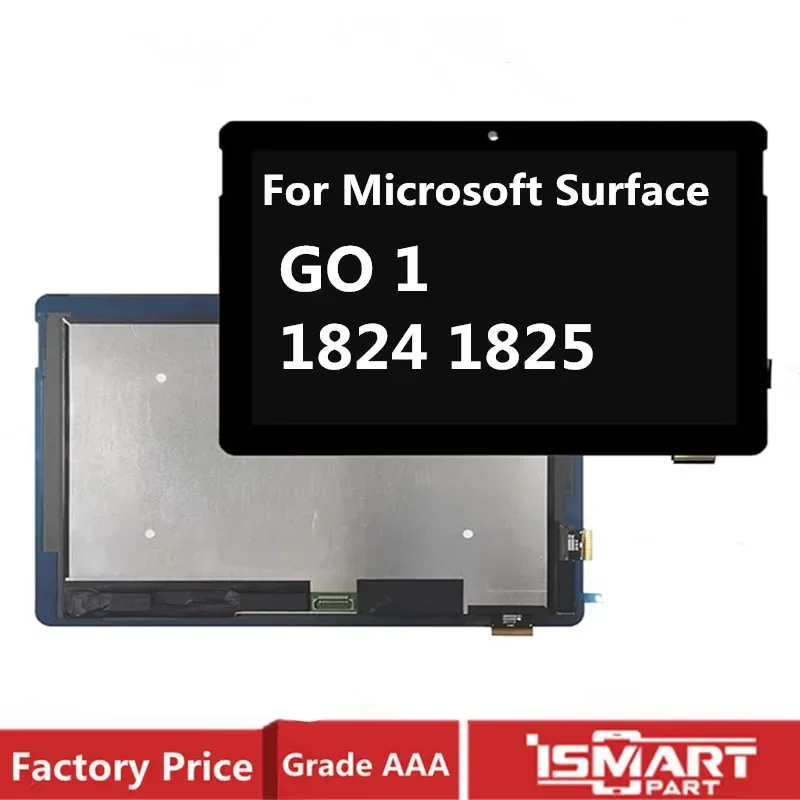 Для Microsoft Surface Go LCD 1824 1825, дигитайзер сенсорного экрана, стекло в сборе для GO1, замена ЖК-дисплея LQ100P1JX51
Для Microsoft Surface Go LCD 1824 1825, дигитайзер сенсорного экрана, стекло в сборе для GO1, замена ЖК-дисплея LQ100P1JX51