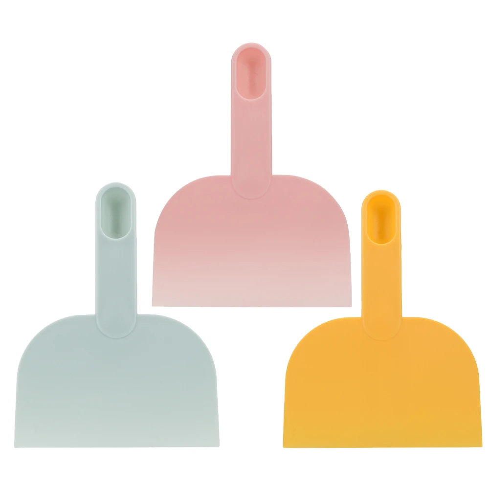 3Pcs Dough Cutting Tool Non Stick Scraper for Flour Butter Spatula Design Ideal for Bakery Coffee Shop Home Kitchen Use
3Pcs Dough Cutting Tool Non Stick Scraper for Flour Butter Spatula Design Ideal for Bakery Coffee Shop Home Kitchen Use