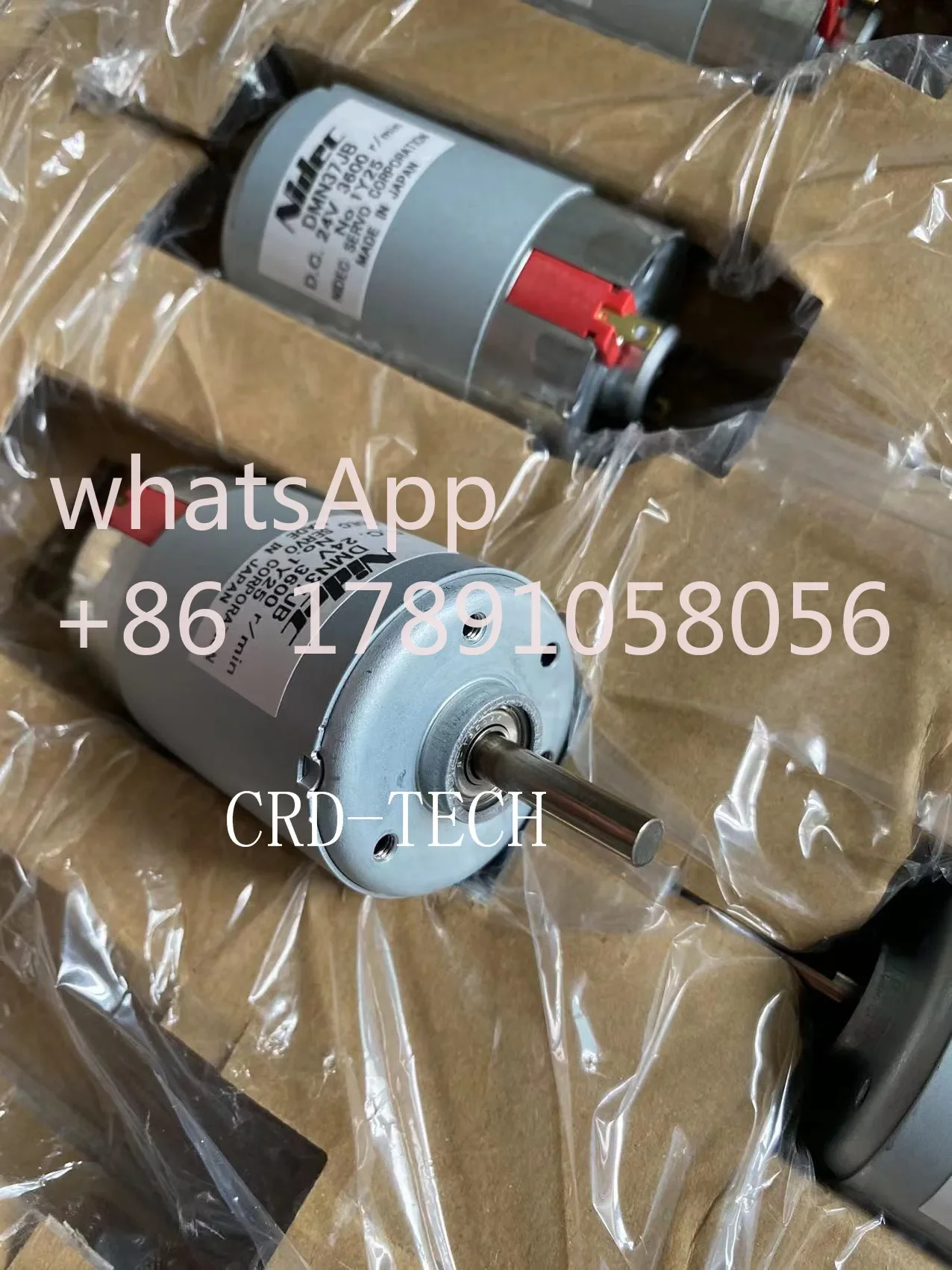 New original Nidec direct current micro motor DMN37JB automatic door DC 24V motor 3600r/min
New original Nidec direct current micro motor DMN37JB automatic door DC 24V motor 3600r/min