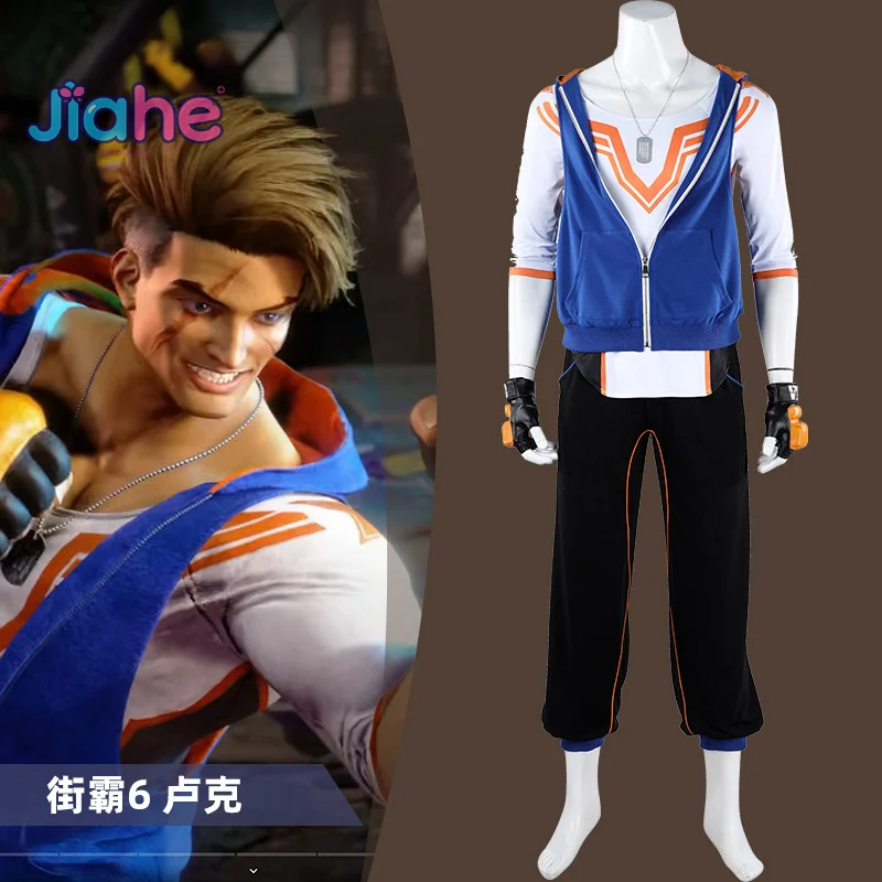Костюм для косплея Game Street Fighter 6, костюм Люка, пальто, верхние брюки, реквизит, боксерский комплект, модная повседневная униформа для Хэллоуина, новая мужская униформа Люка
Костюм для косплея Game Street Fighter 6, костюм Люка, пальто, верхние брюки, реквизит, боксерский комплект, модная повседневная униформа для Хэллоуина, новая мужская униформа Люка