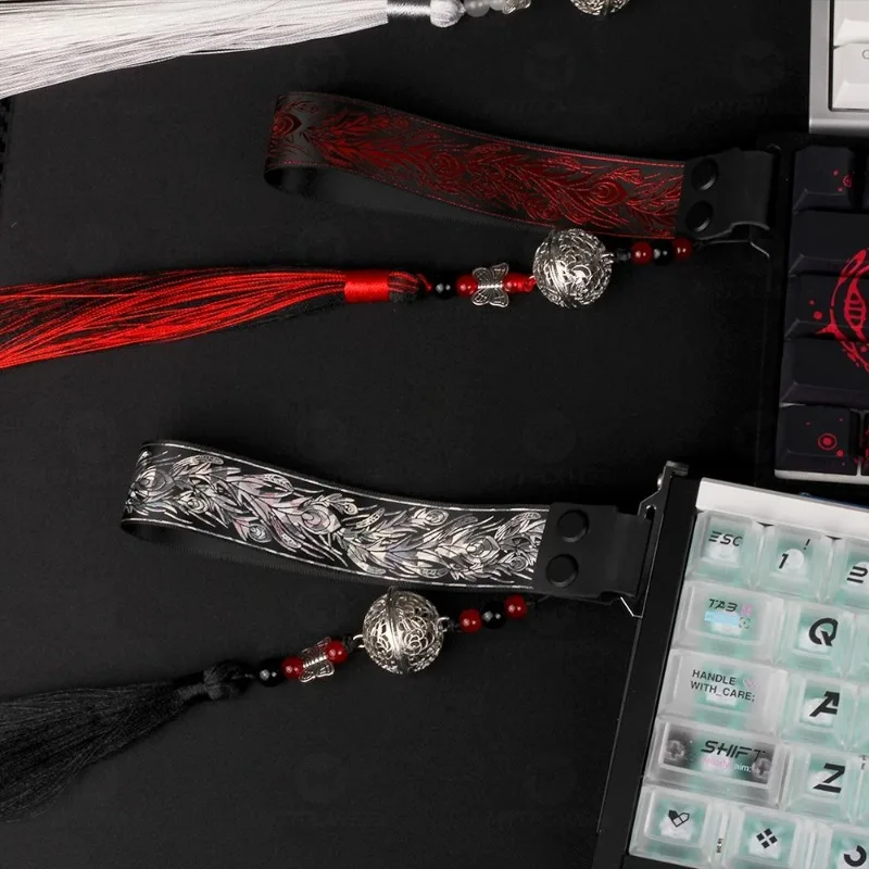 Neo-Chinese Style Keyboard Side Ribbon Customized Wooting Latch Decorative Ribbon Decoration for Mechanical Keyboard Accessories
Neo-Chinese Style Keyboard Side Ribbon Customized Wooting Latch Decorative Ribbon Decoration for Mechanical Keyboard Accessories