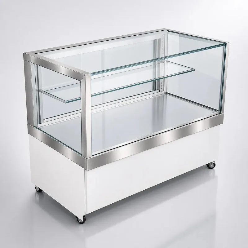 Commercial Refrigerated Display Cabinet for Coffee Shop Built-in Bar Counter Edgeless Cake Pastry Dessert Beverage Chiller
Commercial Refrigerated Display Cabinet for Coffee Shop Built-in Bar Counter Edgeless Cake Pastry Dessert Beverage Chiller