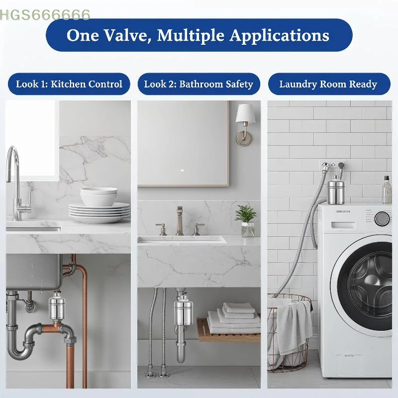 304 Stainless Steel Water Shut-Off Valve Faucet Perfect for Commercial Kitchens and Hotels
304 Stainless Steel Water Shut-Off Valve Faucet Perfect for Commercial Kitchens and Hotels