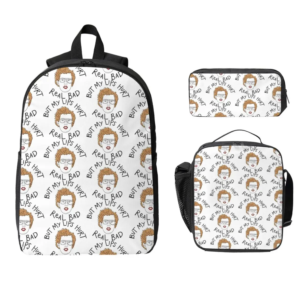 Napoleon Dynamite Backpack Boys Girls BookBag School Bag Laptop Shoulder Bags 3ps Insulated Lunch Bag Pencil Case
Napoleon Dynamite Backpack Boys Girls BookBag School Bag Laptop Shoulder Bags 3ps Insulated Lunch Bag Pencil Case