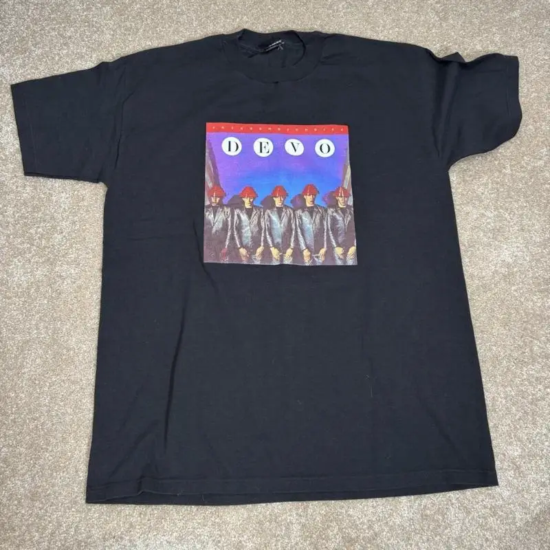 Футболка VTG DEVO Freedom of Choice Bير New Wave панк Черный Sz Large Chaser
Футболка VTG DEVO Freedom of Choice Bير New Wave панк Черный Sz Large Chaser