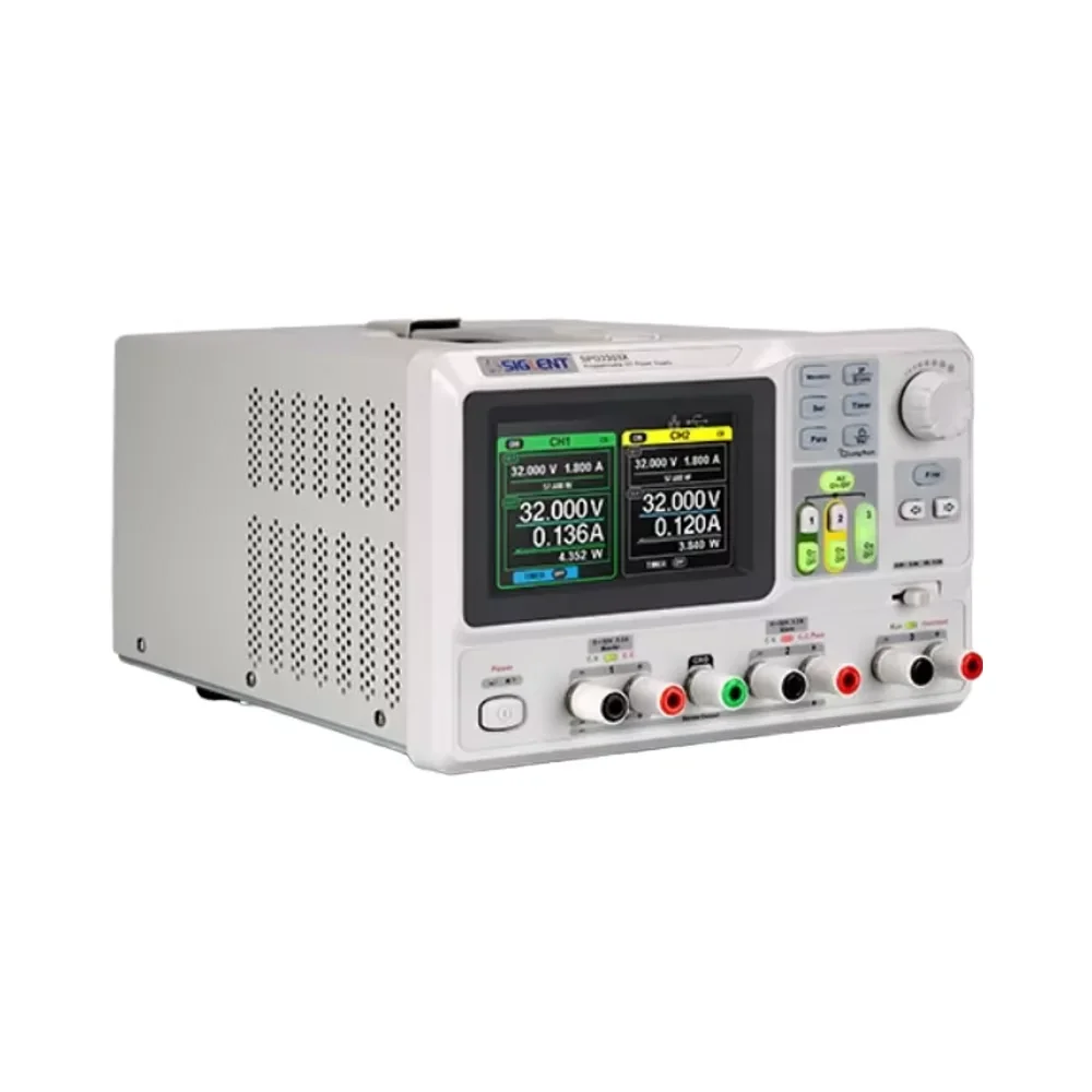 Siglent SPD3303X Programmable Linear DC Power Supply 3 Channels 220W 30V/3A High Precision Lab Bench Supply