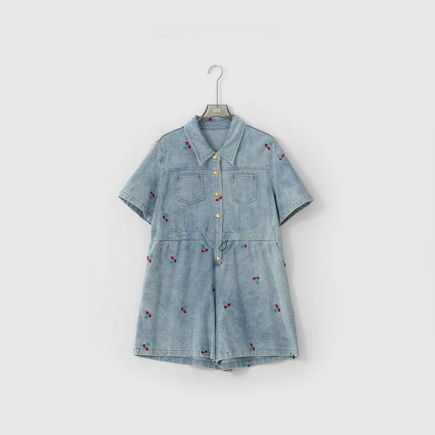 Faionable Cherry Print Rer Summer Slimming Versatile Women's High Waist ort Cotton Overalls MEQS5530
Faionable Cherry Print Rer Summer Slimming Versatile Women's High Waist ort Cotton Overalls MEQS5530