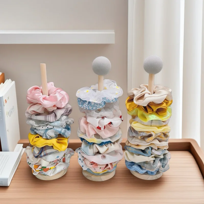 Wooden Hair Band Holder Children Rubber Band Hair Rope Accessories Storage Rack Display Shelf Bracelet and Jewelry Display Stand
Wooden Hair Band Holder Children Rubber Band Hair Rope Accessories Storage Rack Display Shelf Bracelet and Jewelry Display Stand