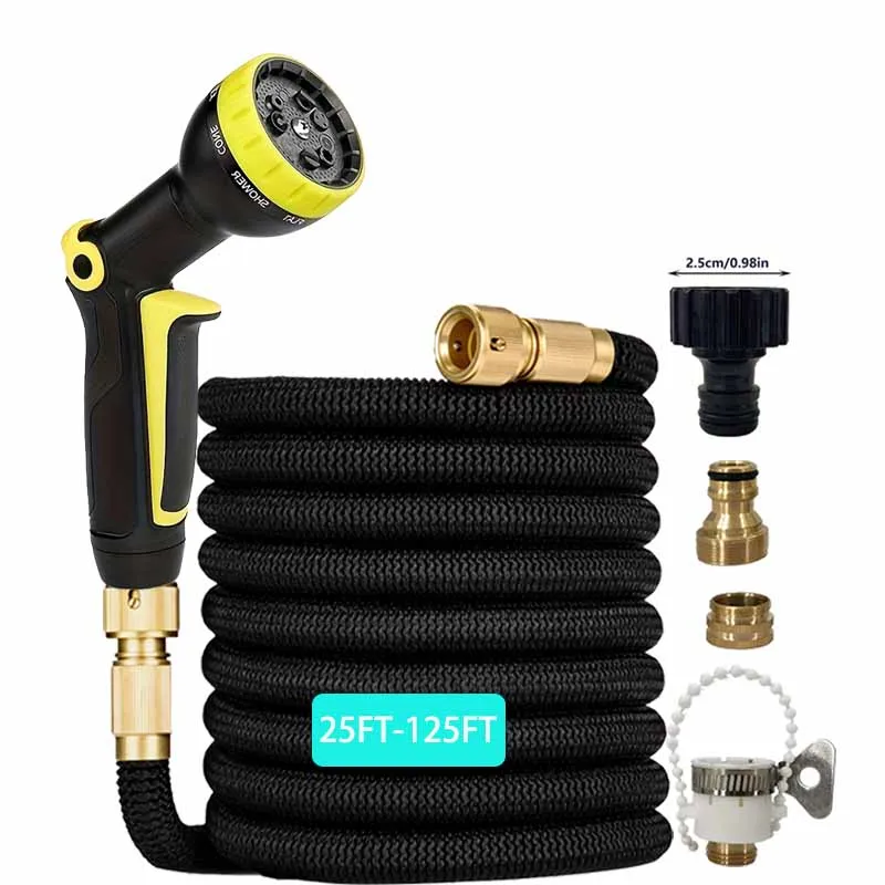 High Pressure Magic Water Pipe Set, Flexible Telescopic Hose, Car Wash Water Gun, Multiple Spray Modes, Garden Tools
High Pressure Magic Water Pipe Set, Flexible Telescopic Hose, Car Wash Water Gun, Multiple Spray Modes, Garden Tools