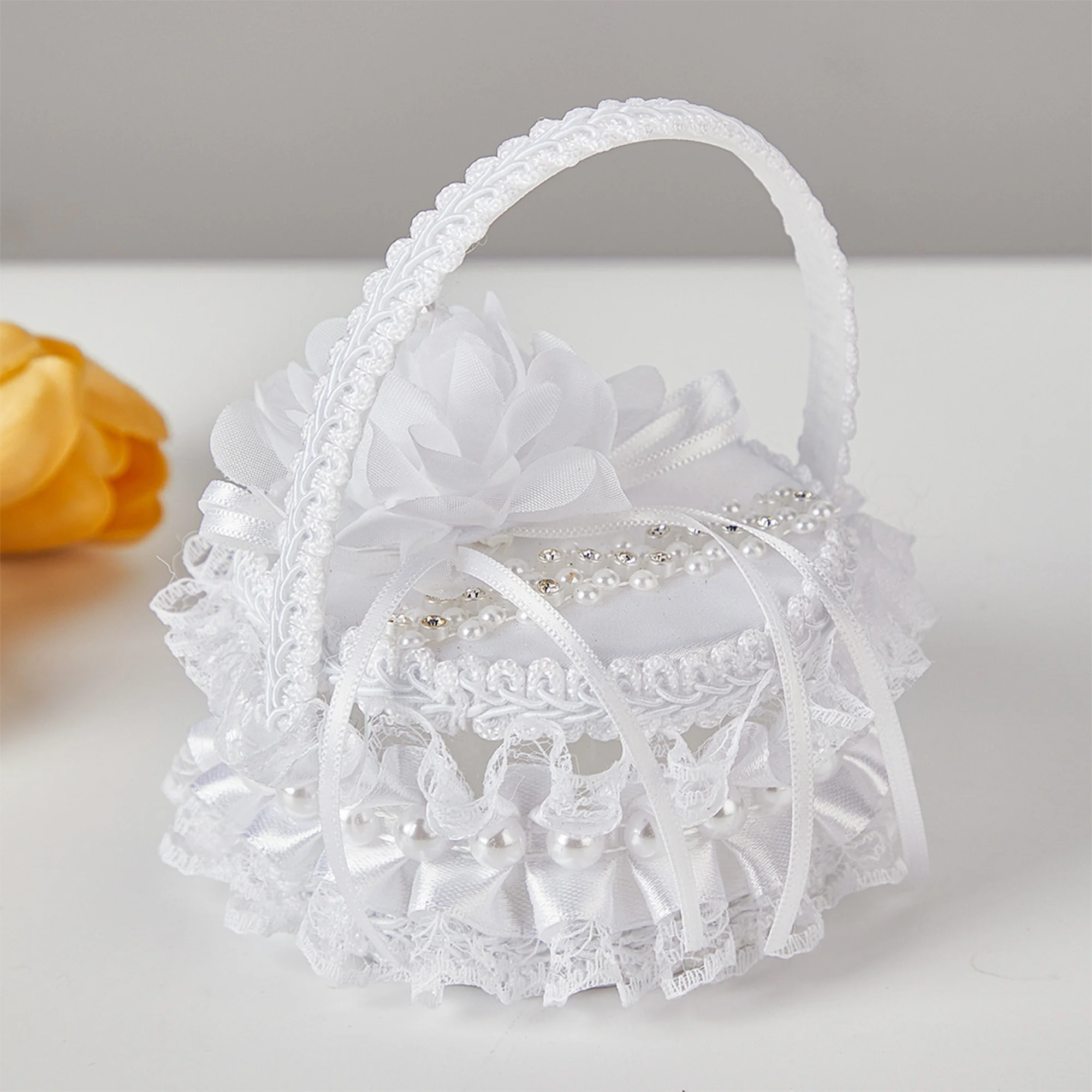 Элегантный кружевной комплект корзин для девочек с 3D цветочными акцентами и коробкой для колец для свадебной церемонии и декора приема
Элегантный кружевной комплект корзин для девочек с 3D цветочными акцентами и коробкой для колец для свадебной церемонии и декора приема