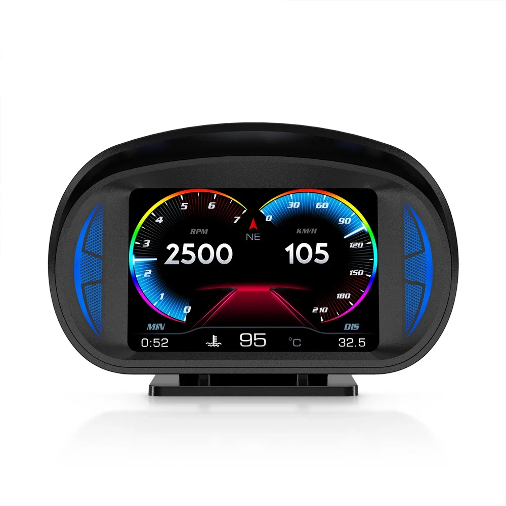 Универсальный OBD2 + GPS умный датчик 3,5-дюймовый экран HUD P2 проекционный дисплей умный цифровой инструмент OBDII спидометр
Универсальный OBD2 + GPS умный датчик 3,5-дюймовый экран HUD P2 проекционный дисплей умный цифровой инструмент OBDII спидометр