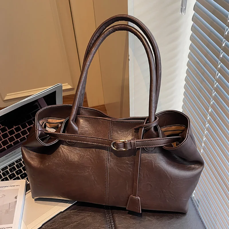 PU Leather Tote Bag for Women Shoulder Bags 2025 Designer Luxury Short Handle Brand Solid Color Handbag and Purses for Daily Use
PU Leather Tote Bag for Women Shoulder Bags 2025 Designer Luxury Short Handle Brand Solid Color Handbag and Purses for Daily Use