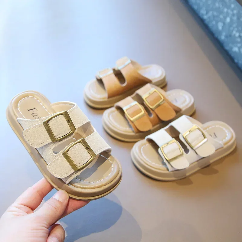 Children Slippers Summer Outwear Shoes Kids Flip Flops Strap Buckles Unisex Boys Girls Casual Sport Sandal
Children Slippers Summer Outwear Shoes Kids Flip Flops Strap Buckles Unisex Boys Girls Casual Sport Sandal