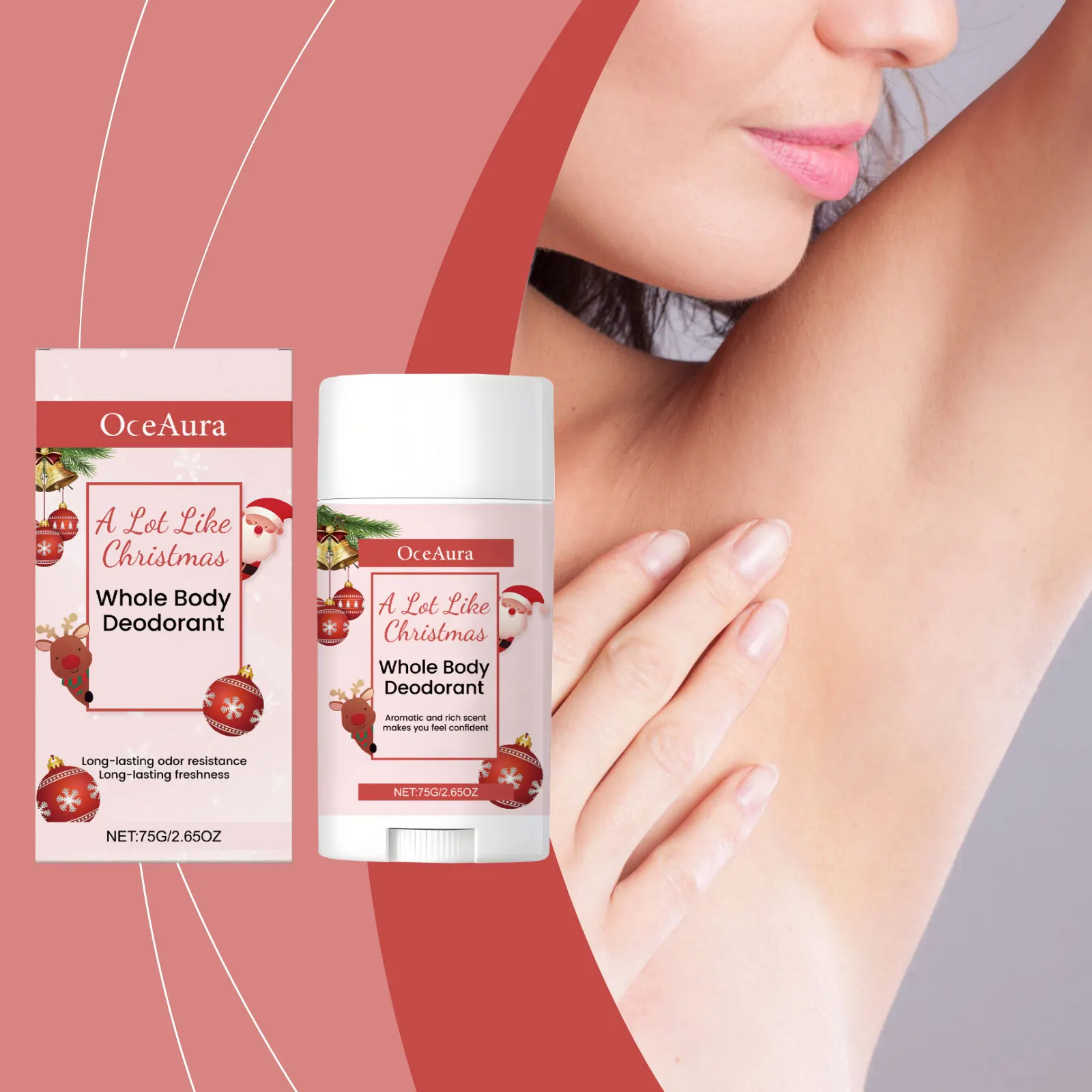 Floral Scent Body Care Stick Gentle Odor Masking Solid Perfume for Underarms Non Sticky Freshener for Office Gym Travel Friendly
Floral Scent Body Care Stick Gentle Odor Masking Solid Perfume for Underarms Non Sticky Freshener for Office Gym Travel Friendly