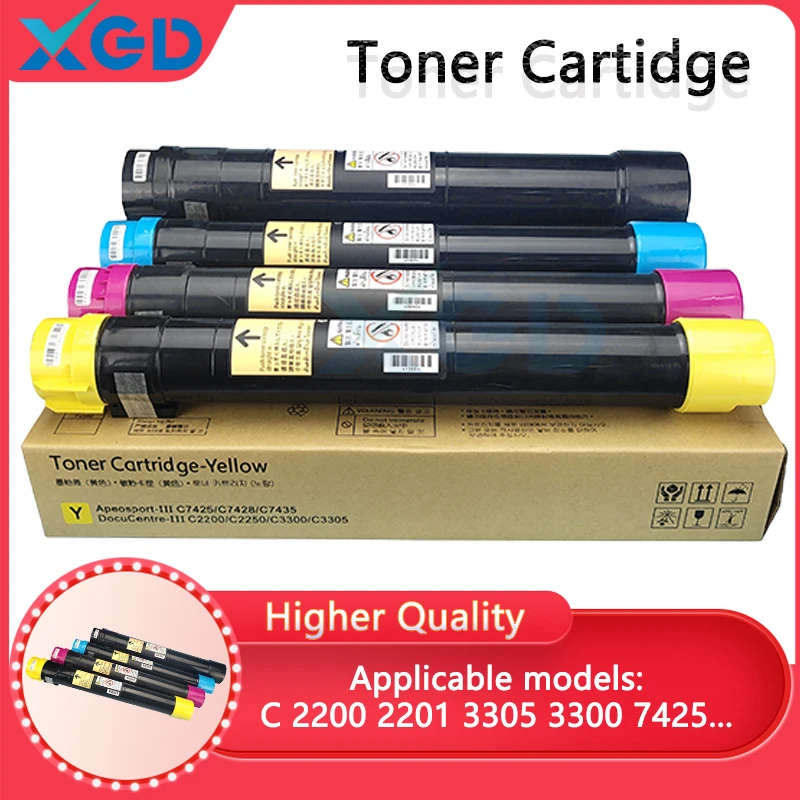 High Quality Toner Cartridge For Xerox DocuCentre C2200 C2201 C2205 C3305 C3300 WorkCentre 7425 7428 7435 AP C2200 C2201 C3300
High Quality Toner Cartridge For Xerox DocuCentre C2200 C2201 C2205 C3305 C3300 WorkCentre 7425 7428 7435 AP C2200 C2201 C3300