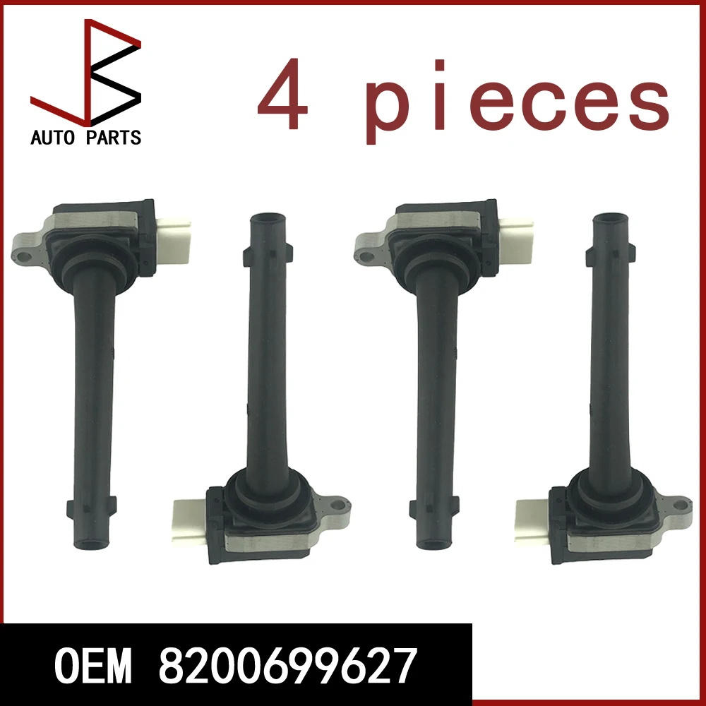 4PCS OEM 8200699627 0221504030 Ignition Coil For Renault Megane Fluence Scenic Latitude Talisman ignition coil assembly 
4PCS OEM 8200699627 0221504030 Ignition Coil For Renault Megane Fluence Scenic Latitude Talisman ignition coil assembly