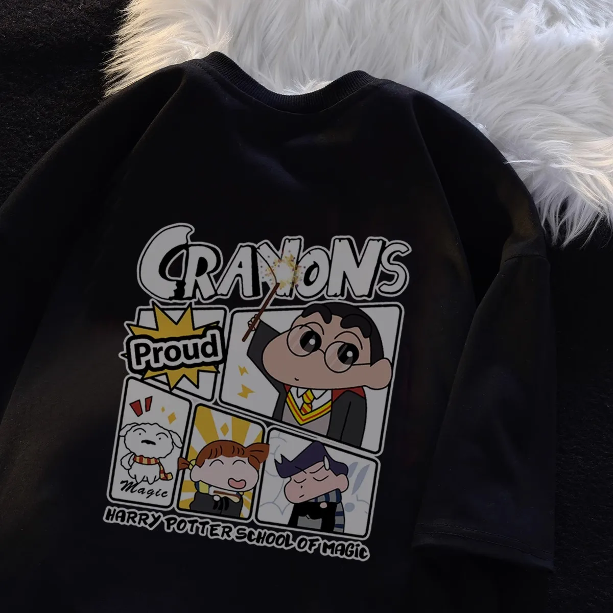 Magic Crayo.n Xiaoxin Женская футболка Одежда Хлопковая облегающая футболка Аниме Футболка с заниженными плечами Удовольствие на открытом воздухе с короткими рукавами
Magic Crayo.n Xiaoxin Женская футболка Одежда Хлопковая облегающая футболка Аниме Футболка с заниженными плечами Удовольствие на открытом воздухе с короткими рукавами