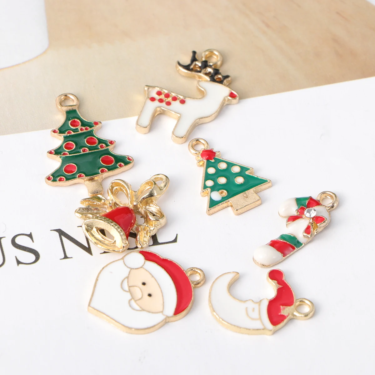 19 Pcs DIY Pendant Decoration Ornaments Women Alloy Christmas Xmas Jewelry Making Pendants Tree
19 Pcs DIY Pendant Decoration Ornaments Women Alloy Christmas Xmas Jewelry Making Pendants Tree