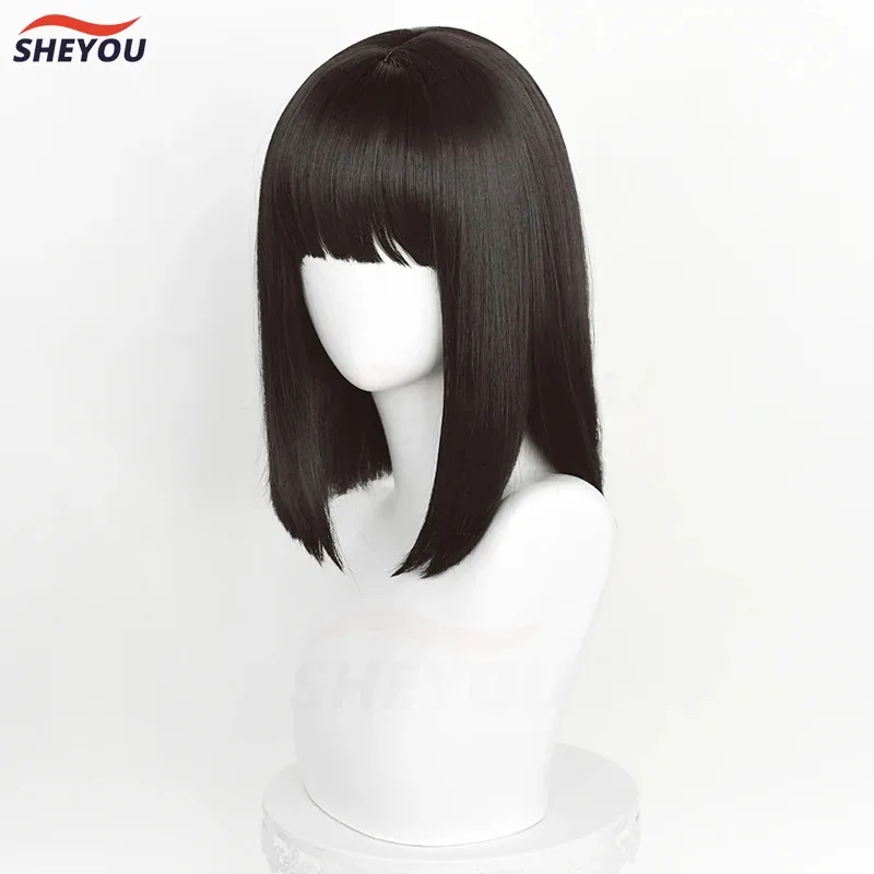 asdh8@Qiao Ling Cosplay Wig AnimeLink Short Click Brown Black Straight Heat Resistant Synthetic Hair Halloween Party Wigs + Wig
asdh8@Qiao Ling Cosplay Wig AnimeLink Short Click Brown Black Straight Heat Resistant Synthetic Hair Halloween Party Wigs + Wig
