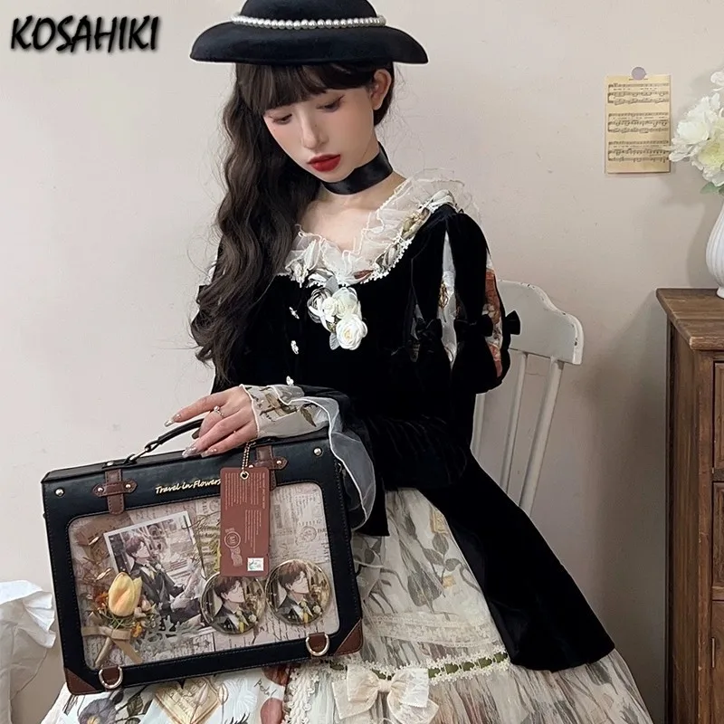 Streetwear Transparent Ita Bags All Match Preppy Women Casual Backpack Y2k Aesthetic Fashion Vintage Shoulder Crossbody Handbags
Streetwear Transparent Ita Bags All Match Preppy Women Casual Backpack Y2k Aesthetic Fashion Vintage Shoulder Crossbody Handbags