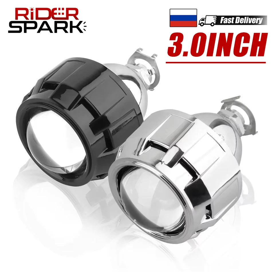 Mini Bi Xenon HID Projector Headlight Lenses 3.0 inch Retrofit Fit H4 H7 9005 9006 Car Head Lamp Gating Shroud Use H1 LED HID
Mini Bi Xenon HID Projector Headlight Lenses 3.0 inch Retrofit Fit H4 H7 9005 9006 Car Head Lamp Gating Shroud Use H1 LED HID