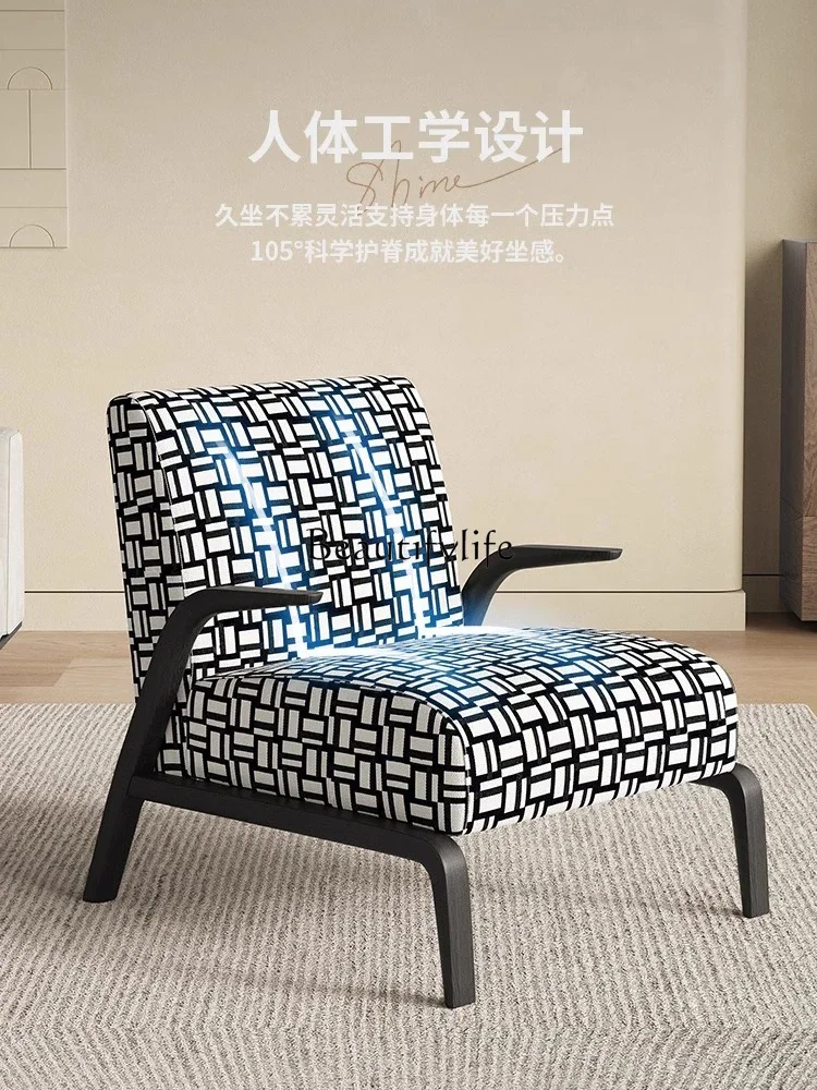 N Minimalist Single-Seat Sofa Chair Lazy Designer Living Room Small Apartment French Retro Armchair
N Minimalist Single-Seat Sofa Chair Lazy Designer Living Room Small Apartment French Retro Armchair