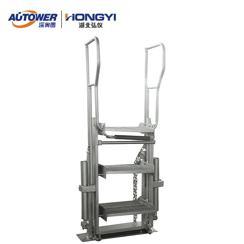 High-Quality Portable Three-step Folding Ladder with Handrail for Tank Truck & Railcar Loading
High-Quality Portable Three-step Folding Ladder with Handrail for Tank Truck & Railcar Loading