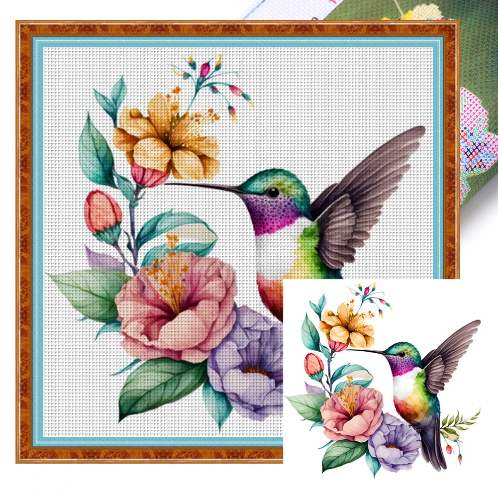 Full Embroidery Eco-cotton Thread 18CT Printed Animals Cross Stitch Kit Artwork
Full Embroidery Eco-cotton Thread 18CT Printed Animals Cross Stitch Kit Artwork