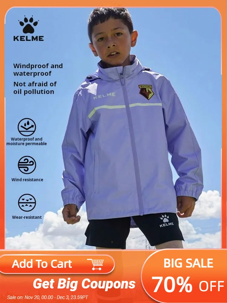 Kelme Windproof Jacket For Men And Women Rain And Cold Proof Sports Jacket Outdoor Running Training Jacket Hiking Jacket
Kelme Windproof Jacket For Men And Women Rain And Cold Proof Sports Jacket Outdoor Running Training Jacket Hiking Jacket