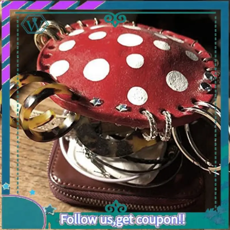 Mushroom Earring Holder Earrings Storage Shelf Jewelry Display Stand Durable Cute Resin Ring Pendant Jewelry Holder
Mushroom Earring Holder Earrings Storage Shelf Jewelry Display Stand Durable Cute Resin Ring Pendant Jewelry Holder