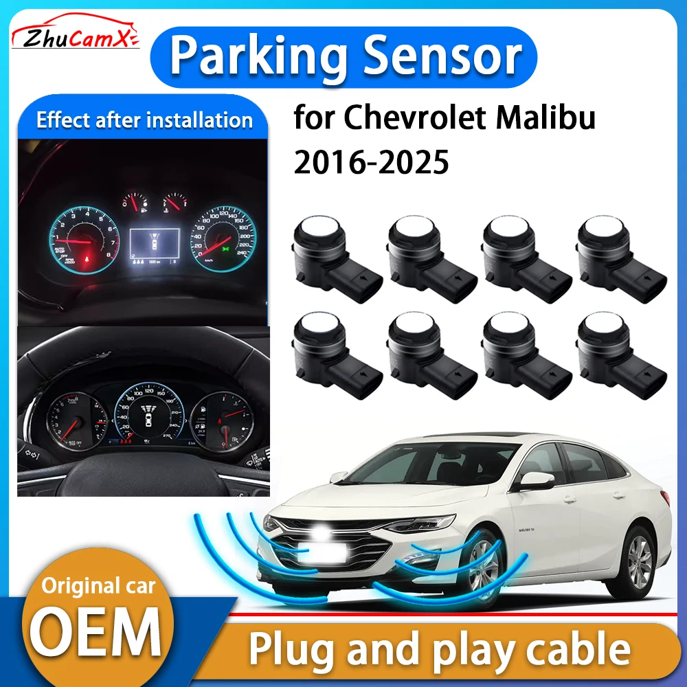 ZhuCamX Reversing Reverse Backup Radar Buzzer Detector System Parking Sensor for Chevrolet Malibu 2016-2025
ZhuCamX Reversing Reverse Backup Radar Buzzer Detector System Parking Sensor for Chevrolet Malibu 2016-2025