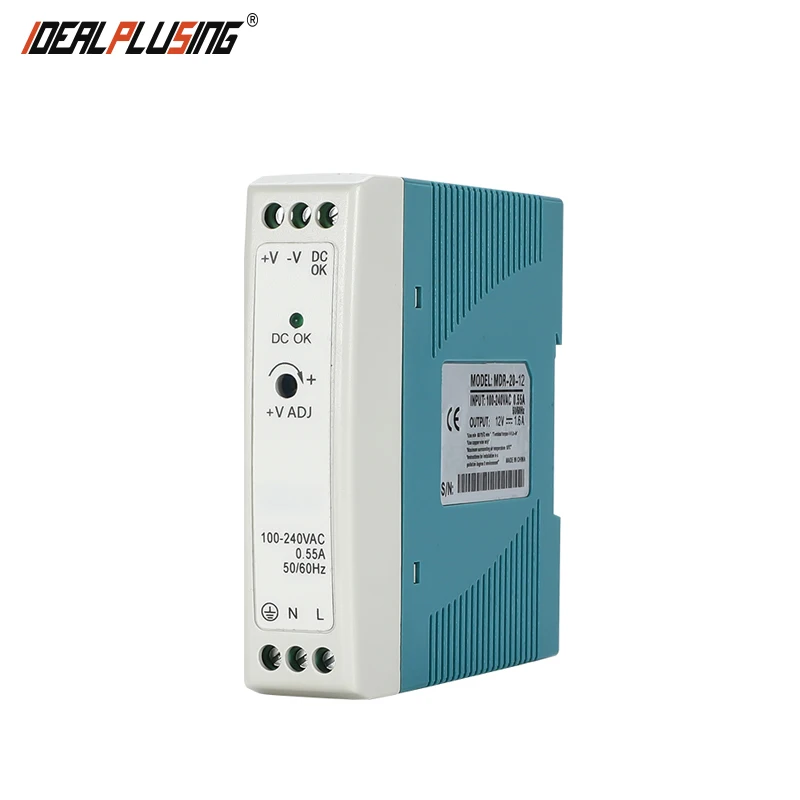 Горячая Распродажа 20W 12V DC источник питания AC DC Регулируемый одиночный выход Din Rail SMPS RoHS Сертифицированный промышленный импульсный источник питания
Горячая Распродажа 20W 12V DC источник питания AC DC Регулируемый одиночный выход Din Rail SMPS RoHS Сертифицированный промышленный импульсный источник питания