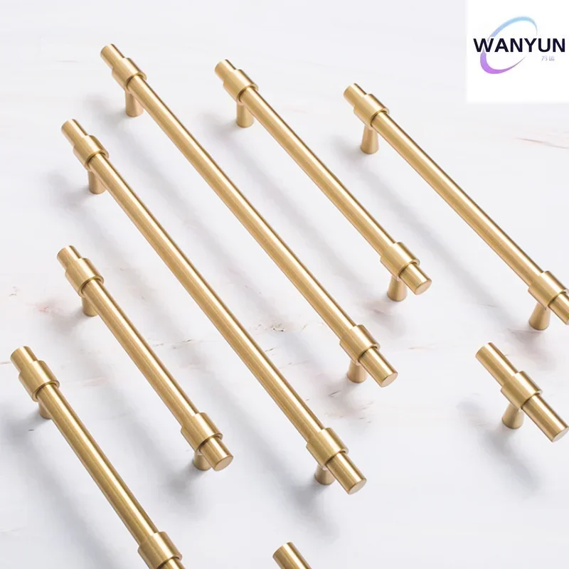 Nordic Light Luxury Cabinet Pure Copper Brass Handle Drawer Cupboard Wardrobe Door Handle Cabinet Door Gold
Nordic Light Luxury Cabinet Pure Copper Brass Handle Drawer Cupboard Wardrobe Door Handle Cabinet Door Gold