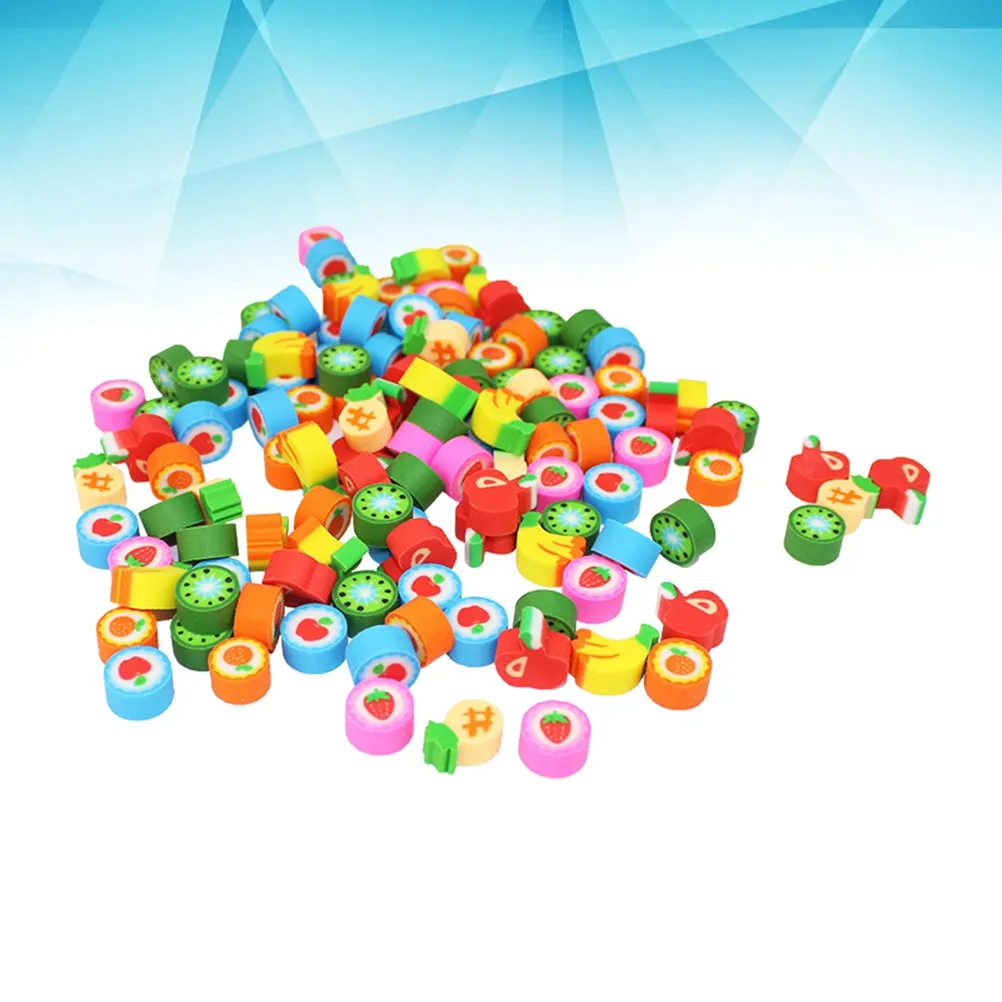 50Pcs Colorful Fruit Design Erasers Smooth Writing Correction Tool Kids Friendly Stationery School Office Classroom Use Supplies
50Pcs Colorful Fruit Design Erasers Smooth Writing Correction Tool Kids Friendly Stationery School Office Classroom Use Supplies
