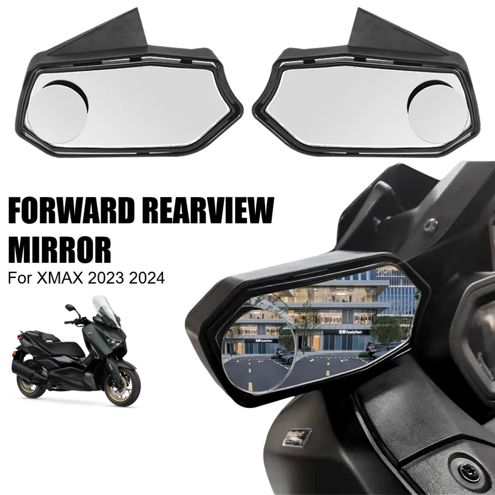 Side Mirrors For Yamaha XMAX300 XMAX 250 2023-24 Modified Moving Adjustable Rearview Mirror Side mirrors Motorcycle Accessories
Side Mirrors For Yamaha XMAX300 XMAX 250 2023-24 Modified Moving Adjustable Rearview Mirror Side mirrors Motorcycle Accessories