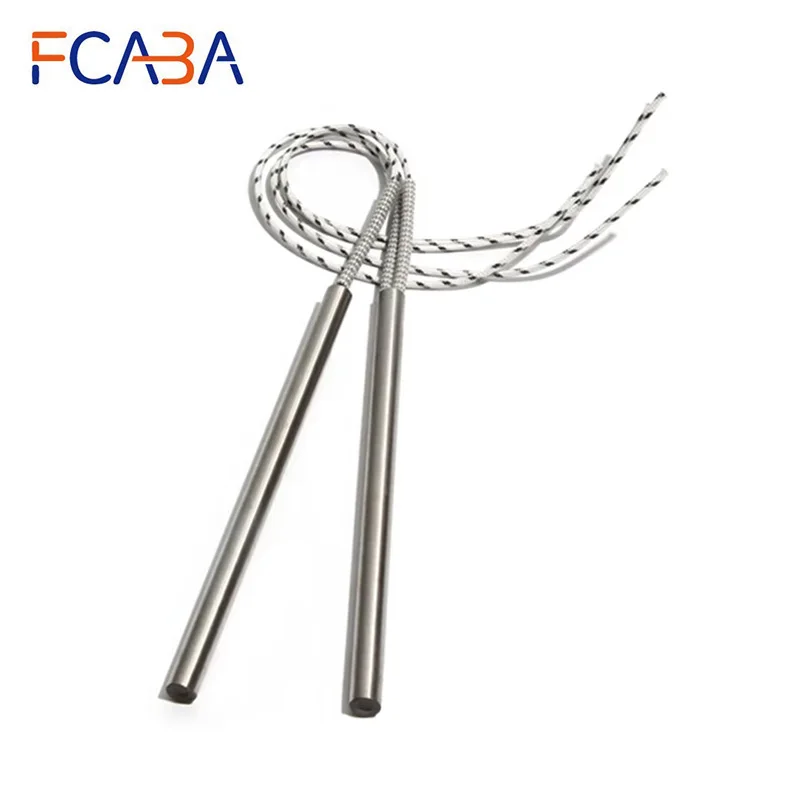 2PCS 9mm 320~360mm 316SUS Cylindrical Electric Heating Pipe 110/220/380V Tubular Single Head Dual Heater 1150/1200/1250/1300W
2PCS 9mm 320~360mm 316SUS Cylindrical Electric Heating Pipe 110/220/380V Tubular Single Head Dual Heater 1150/1200/1250/1300W