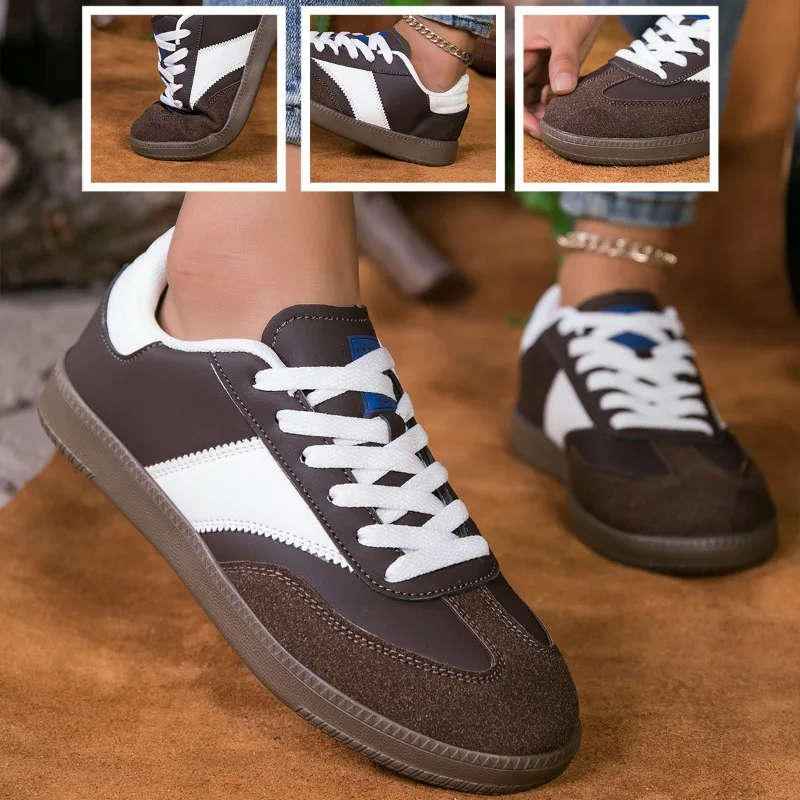 HKDQ Women's Breathable Tennis Shoes 2025 New Trend Low Top Casual Sneakers Comfortable Lightweight Gym Shoes Flat Sole Footwear
HKDQ Women's Breathable Tennis Shoes 2025 New Trend Low Top Casual Sneakers Comfortable Lightweight Gym Shoes Flat Sole Footwear